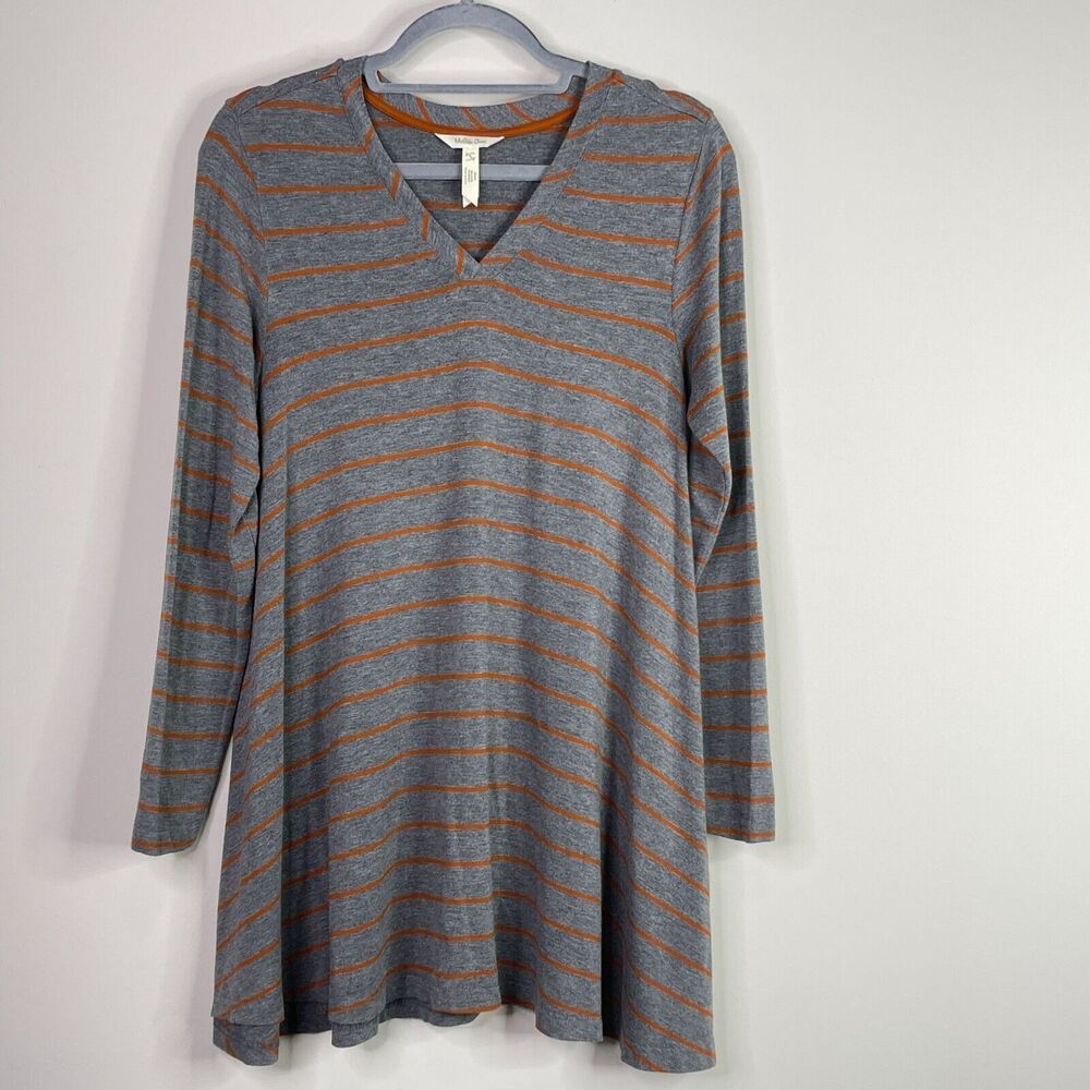 Matilda Jane Windsong Striped Tunic Top Women's Size Small